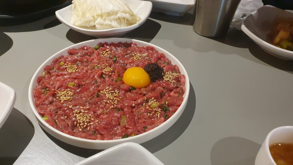 Korean meat dish Seoul Gangnam Station