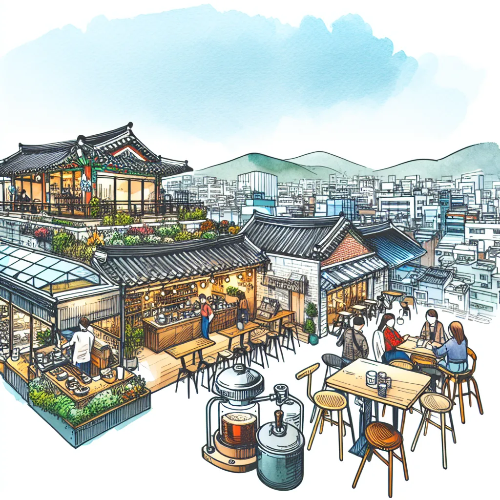 한국-카페-문화-루프탑-전망-독특한-브루어리를 통한 여행