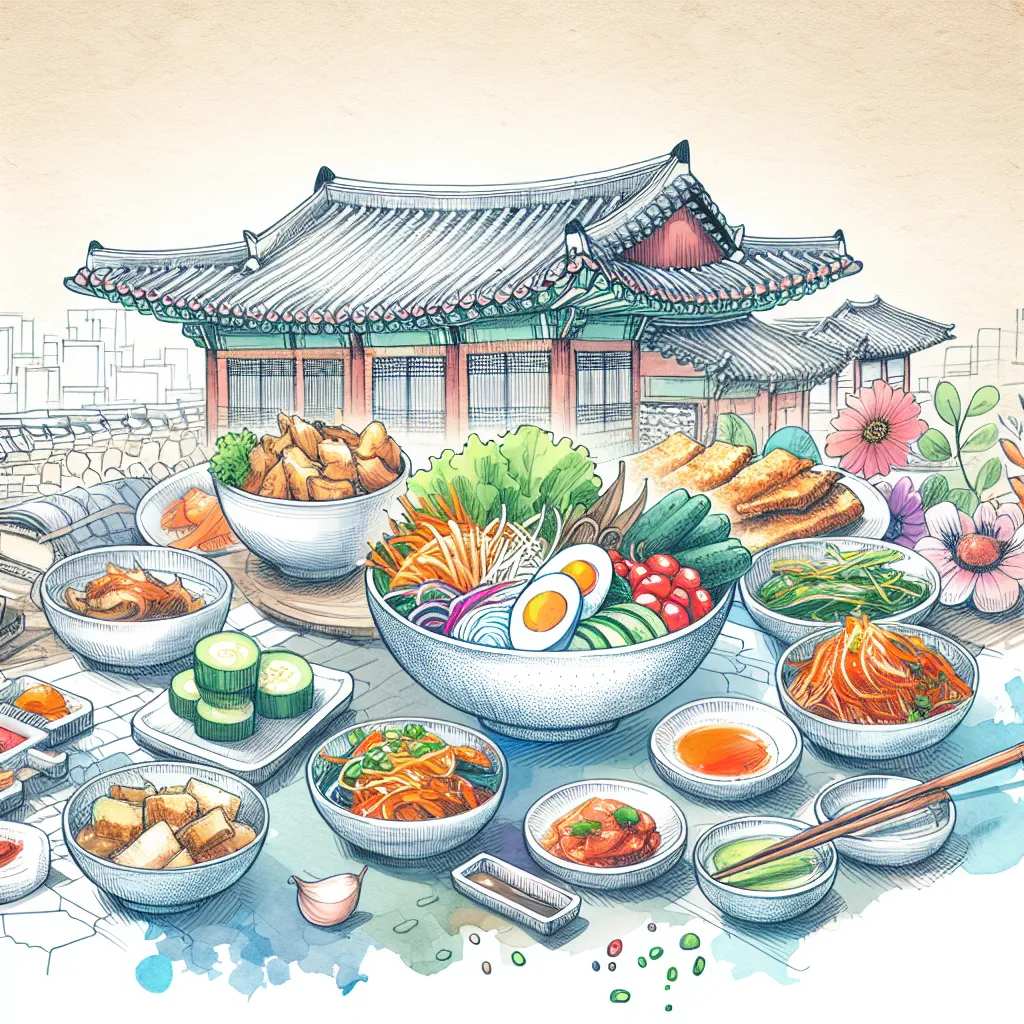 探索正宗的韩国美食瑰宝