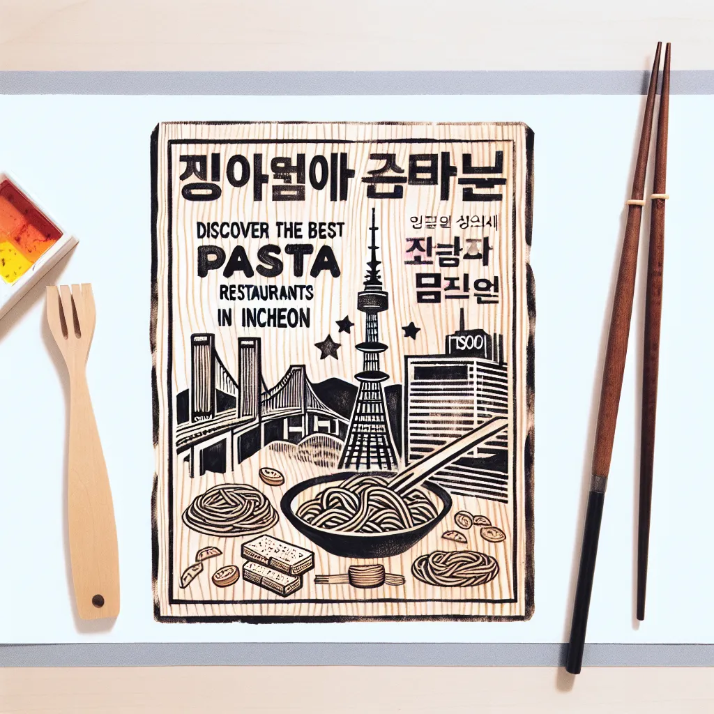 ソウルと仁川で最高のパスタ・レストランを見つけよう