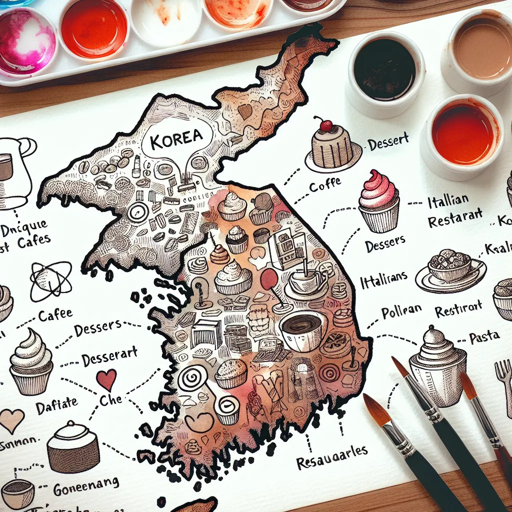 发现全韩国独一无二的甜品咖啡馆和意大利餐厅