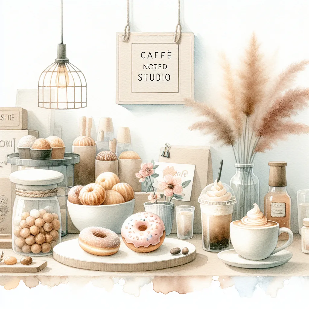 fluffycafe-notedmini-donuts-studio