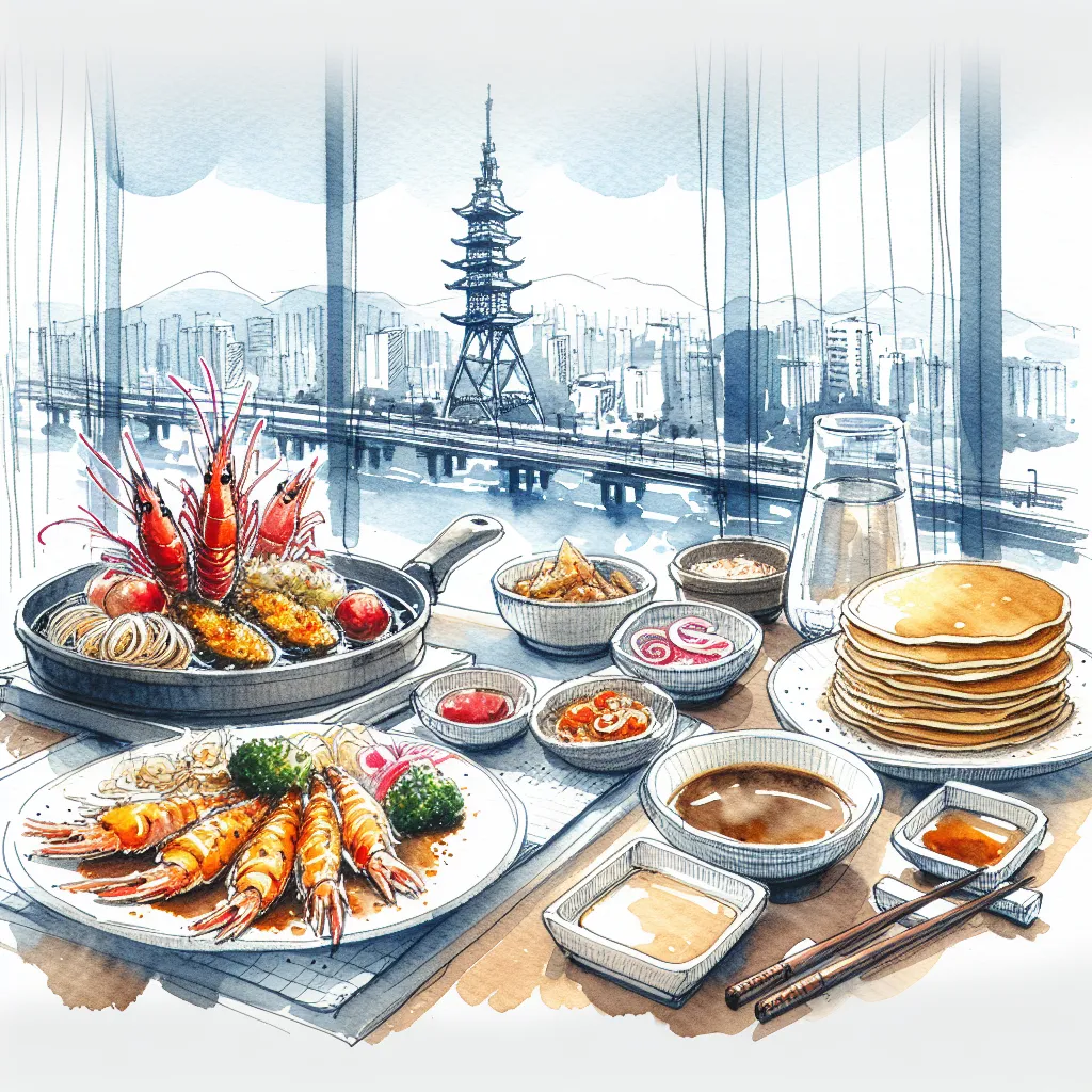 매콤한 해산물부터 일식 팬케이크까지 대전의 요리 즐거움에 빠져보세요.
