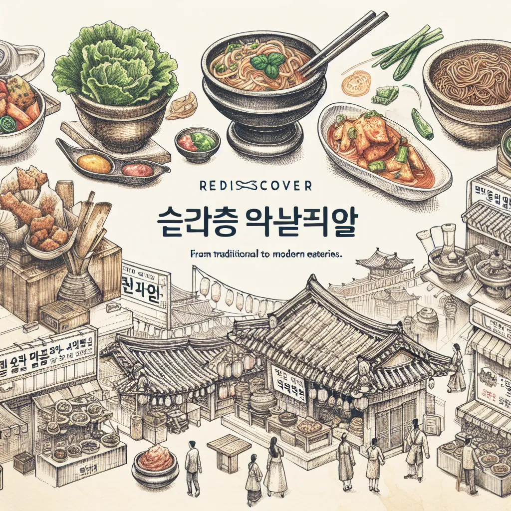 重新发现朝鲜风味--从传统餐厅到现代餐厅