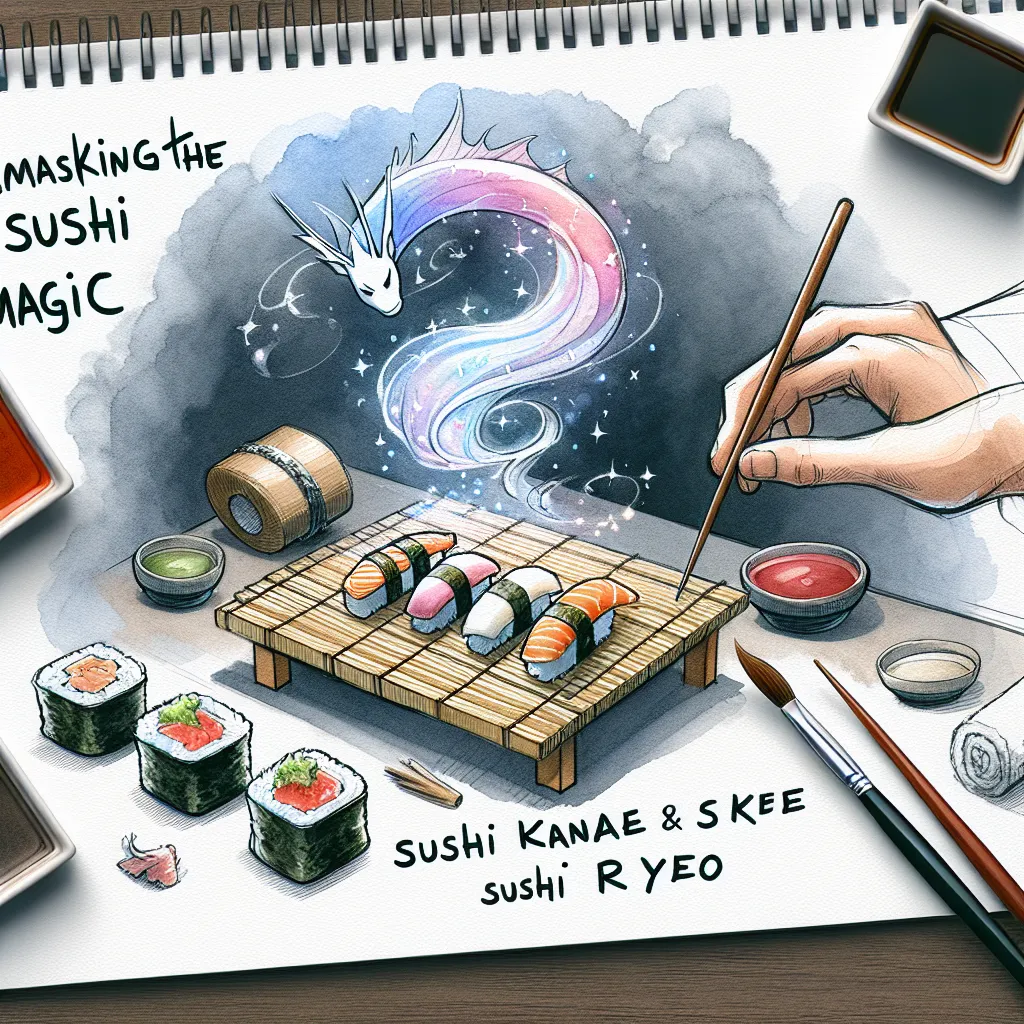 揭开寿司的神秘面纱--寿司卡娜伊和寿司里欧