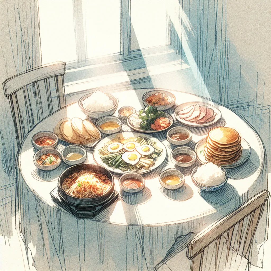 早午餐--朝鲜美食中的美味佳肴