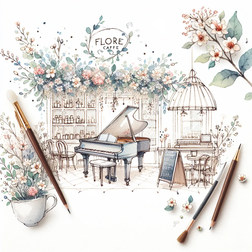 Uncover trendy and serene cafes in Seoul, Center, Piano, Floret Cafe Spot