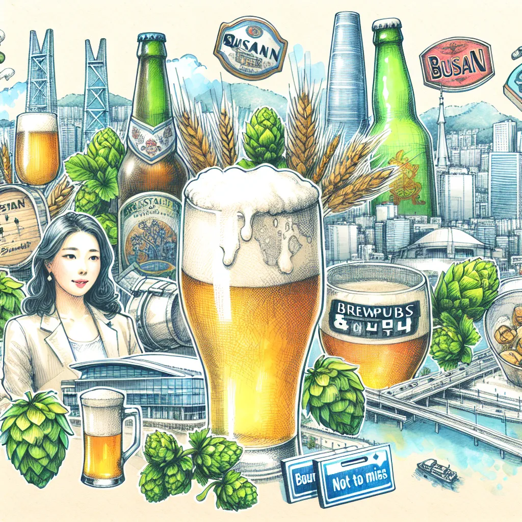 不容错过的釜山啤酒馆和酒吧中的精酿啤酒美食