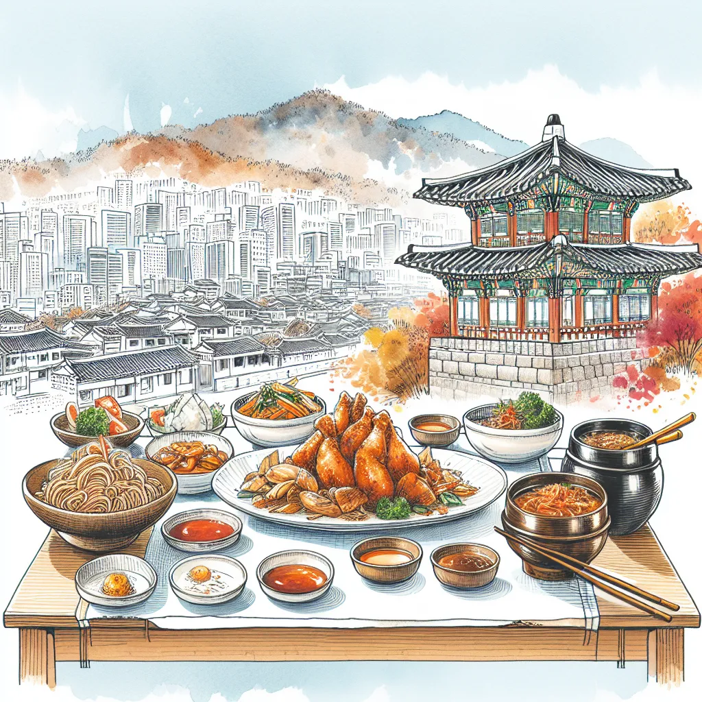 春川の楽しい韓国料理