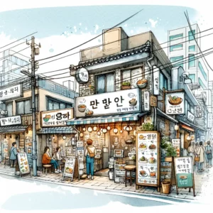 descubra la cocina coreana - cafés únicos en busan