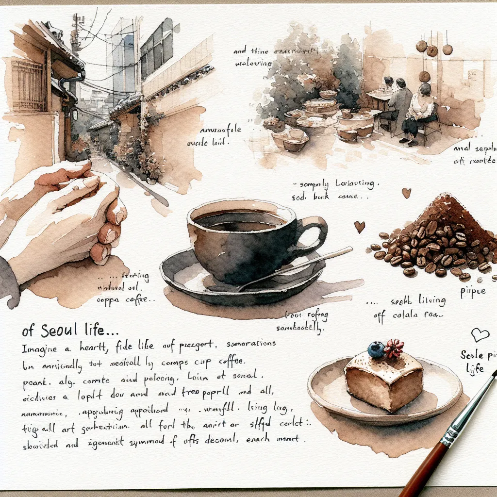 서울 커피를 발견하다: 소나무 소나무 케이크, 오월의 삶, 프리퍼 커피 로스터스