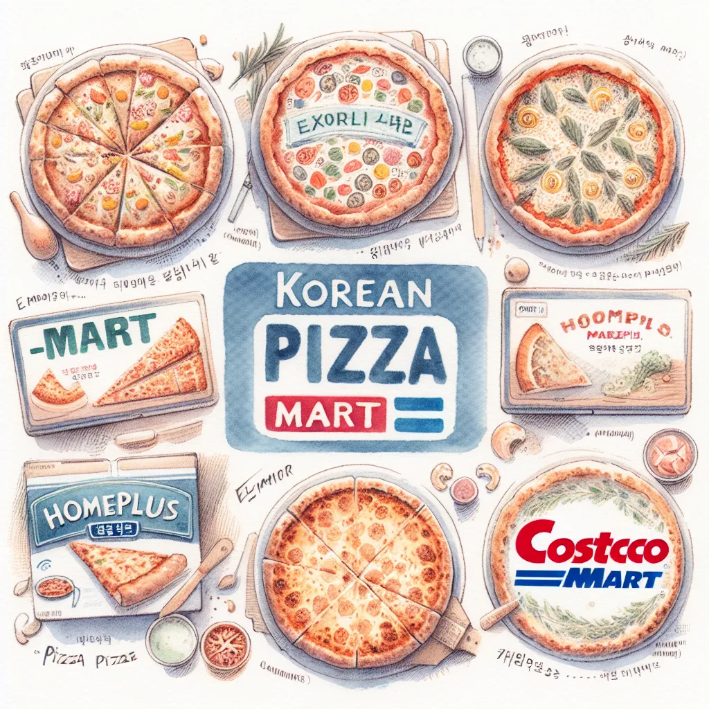 한국마트-피자-딜라이트-이마트-홈플러스-코스트코-롯데마트 살펴보기