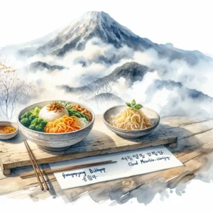 gwangmyeong-bibimbap-chobipinggers-montaña-nube-wonju-chuotang