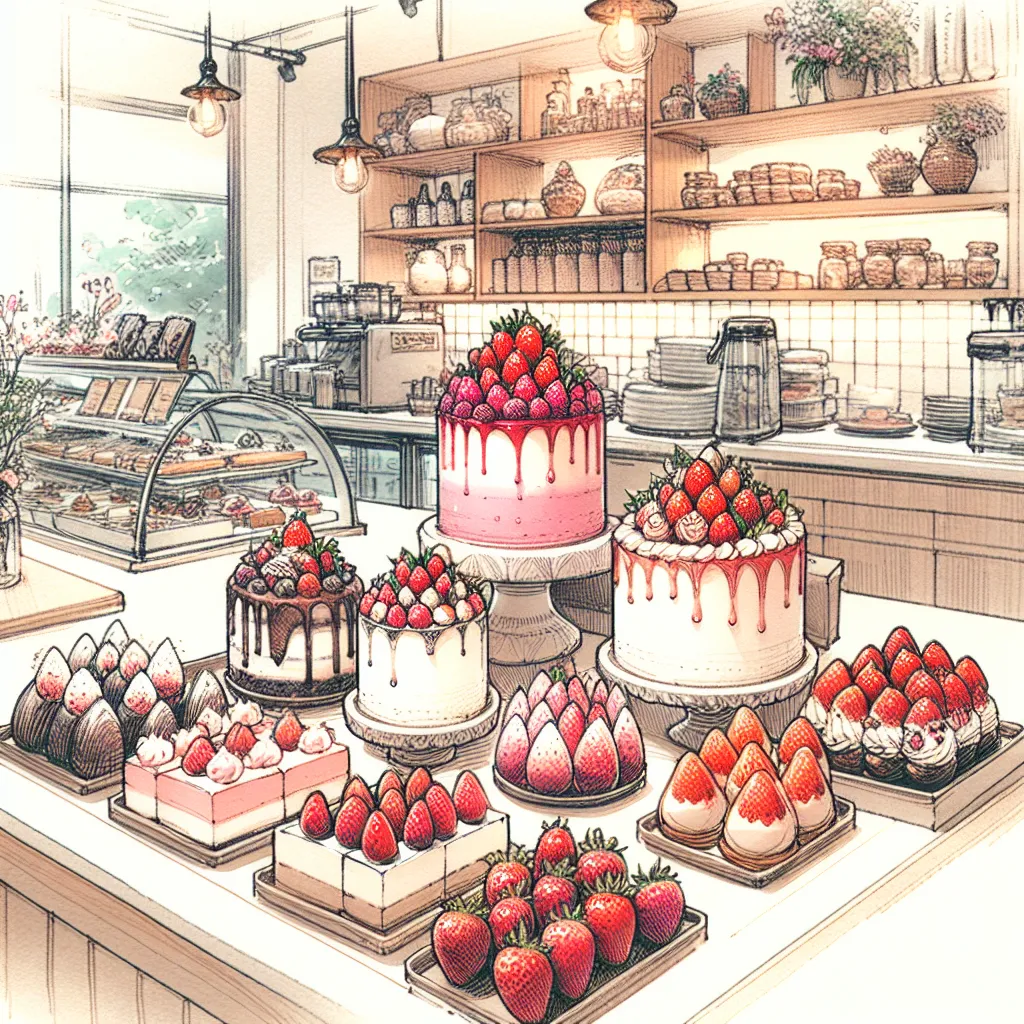 Indulge in Delectable Strawberry Desserts at Top Cafés in Korea