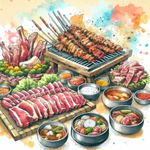 cocina coreana-extravaganza-delicias-de-la-carne-sin-soltar