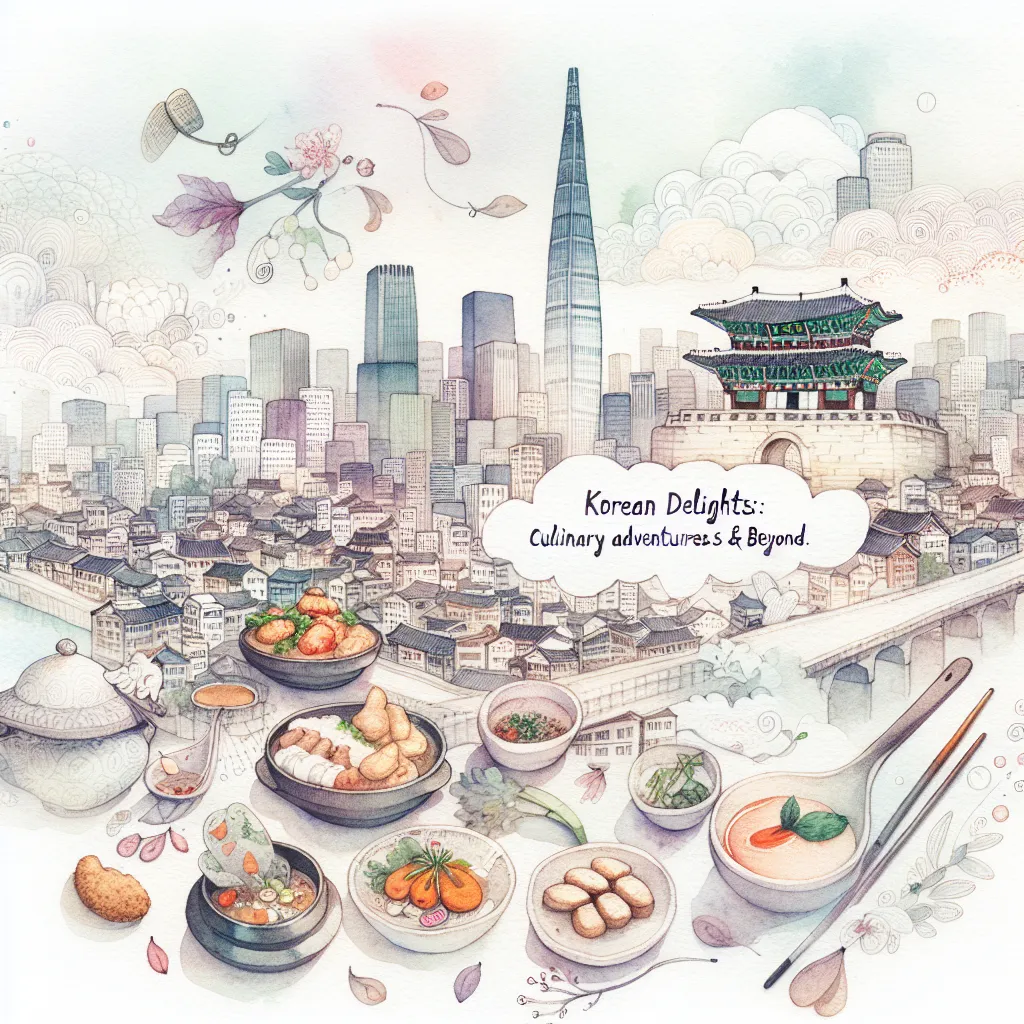 한국의 즐거움-요리-모험 인 서울 비욘드