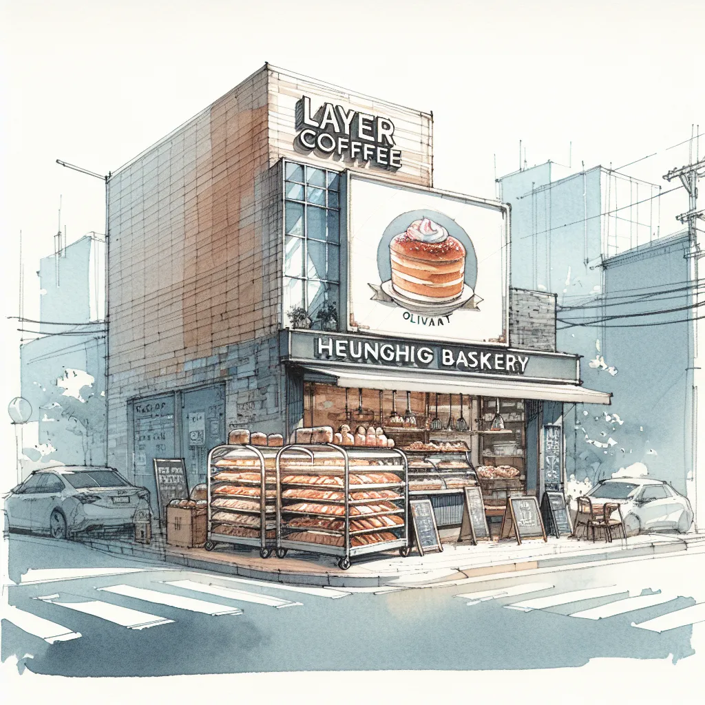 layer-coffee-oliviat-heunghaeng-bakery- American-rack