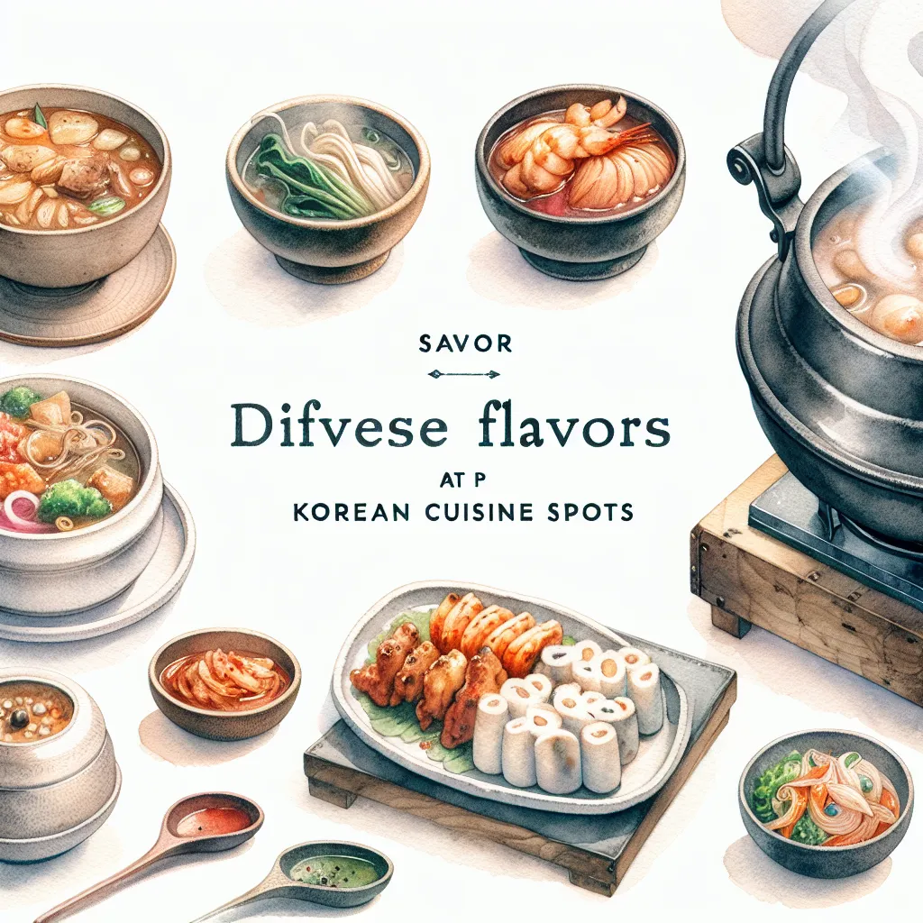 多様な味を味わう-韓国トップクラスの料理スポット