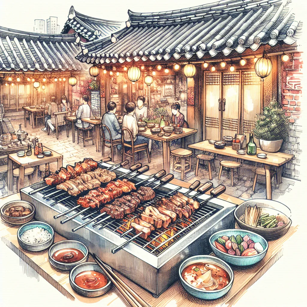 韓国グルメを味わう-一流バーベキュー＆カルビレストランを巡る美食の旅