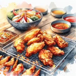 sizzling-korean-chicken-delights-spicy-crunchy-and-irresistible