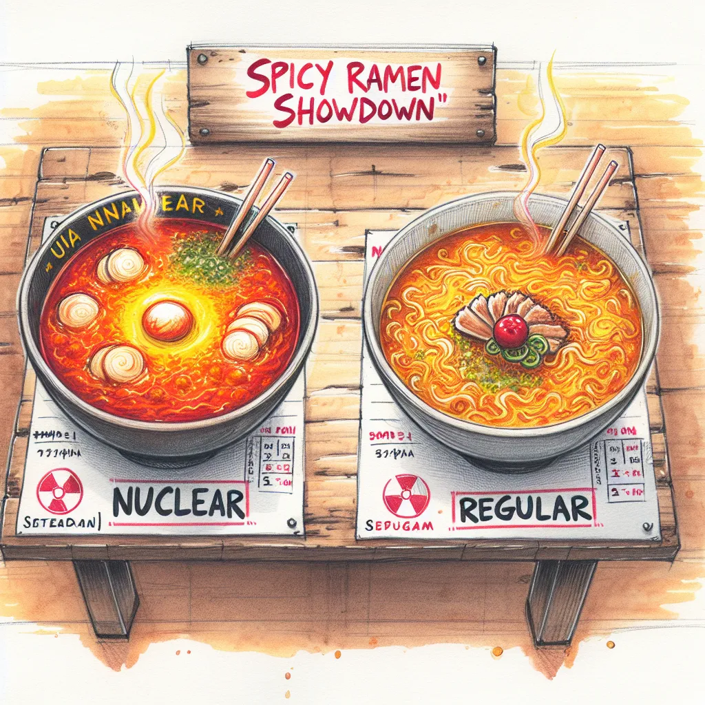 spicy-ramen-showdown-in-jangan-nuclear-vs -regular-ramen