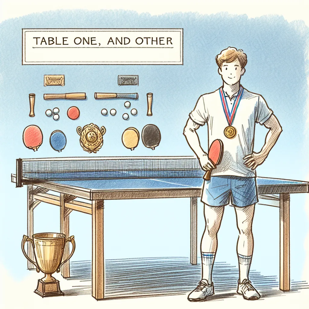一桌另一桌乒乓冠军